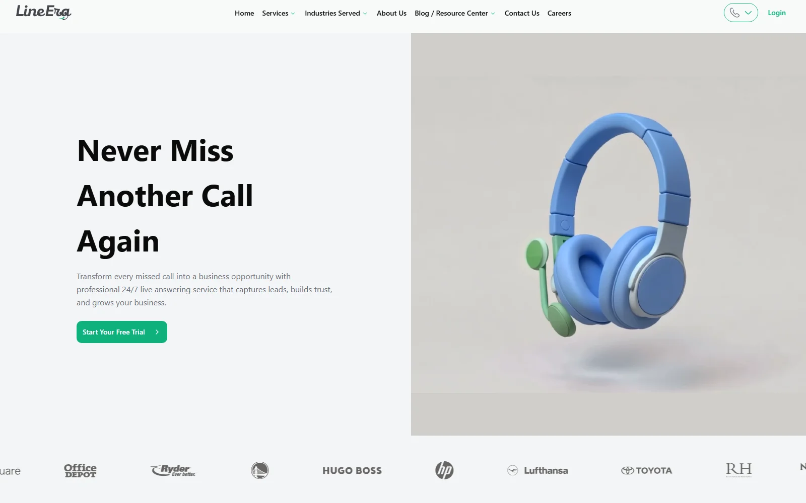 LineEra website