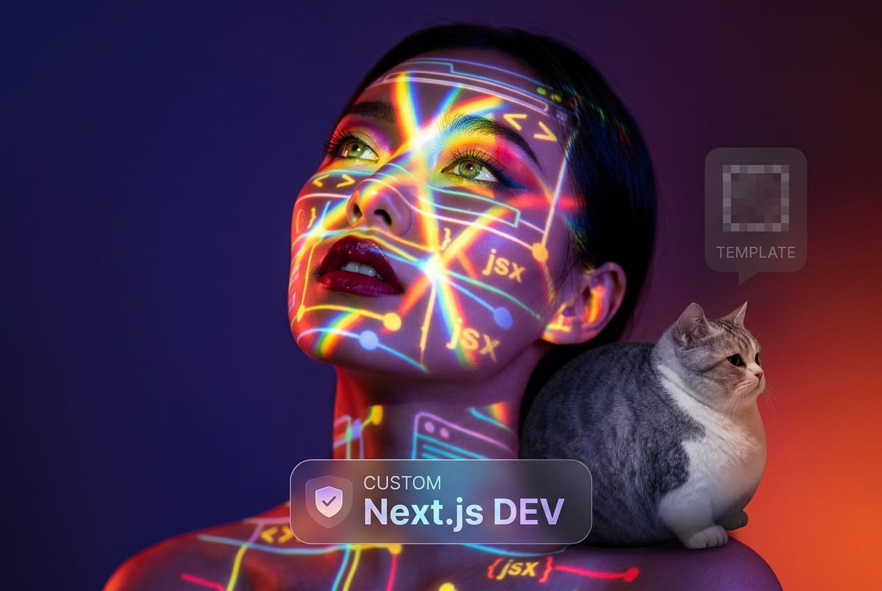 Why Custom Web Development in Next.js Beats Generic Templates for Local Businesses