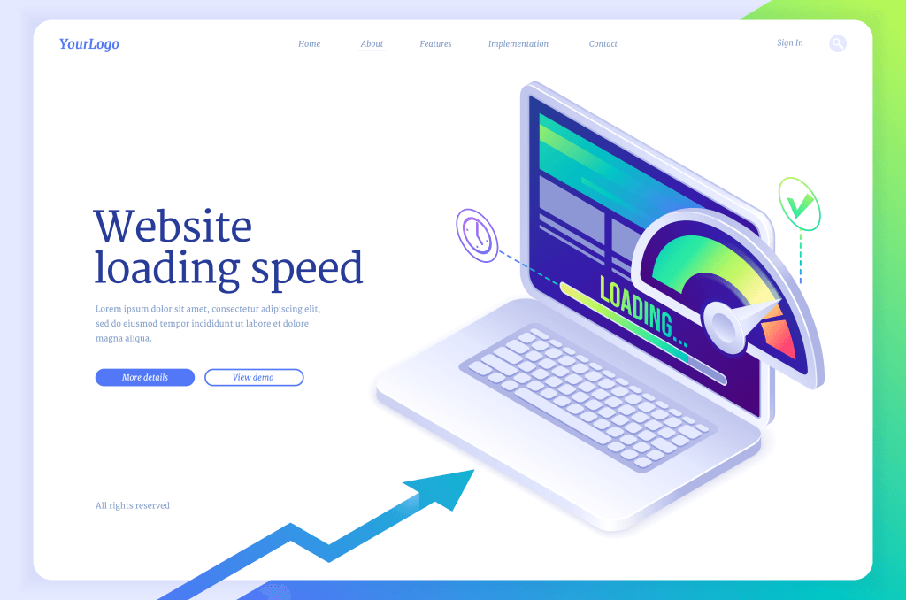 website speed optimization business performance