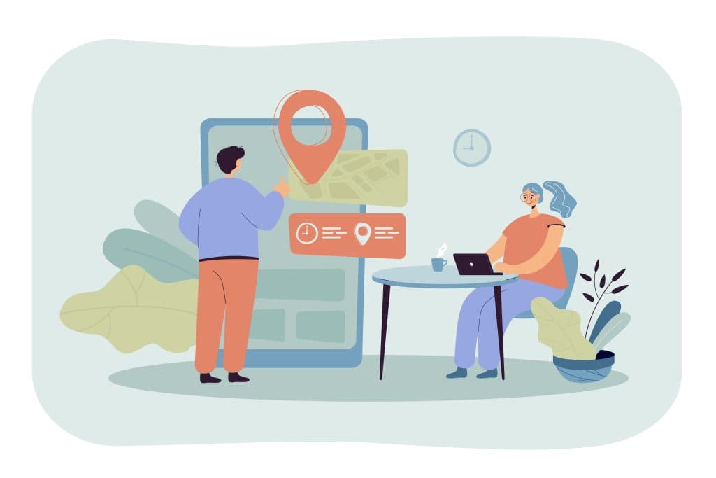 Local SEO structure for California service businesses